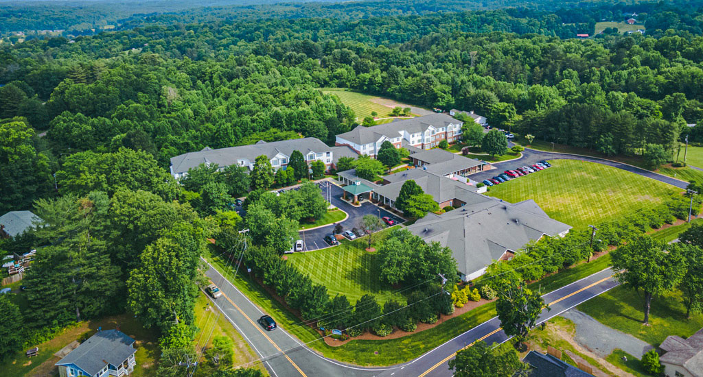 RidgeCrest Mount Airy NC | Aerial